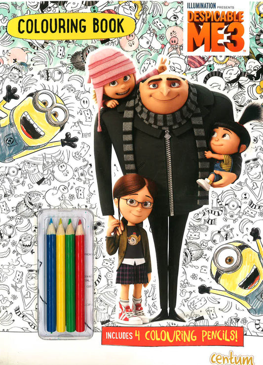 Despicable Me 3 Colouring Book
