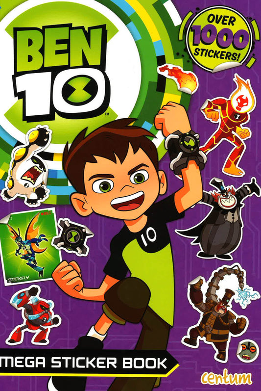 Ben 10 Mega Sticker Workbook