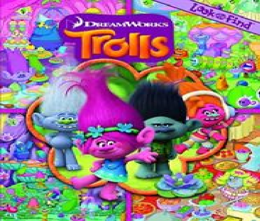 Trolls Colouring Book