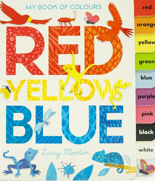 Ltp Tabbed Board: Red, Yellow, Blue