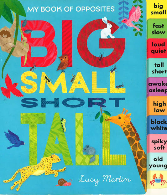 My Book Of Opposites : Big Small Short Tall