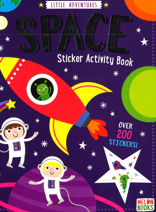 Little Adventures Space Sticker Activity Book