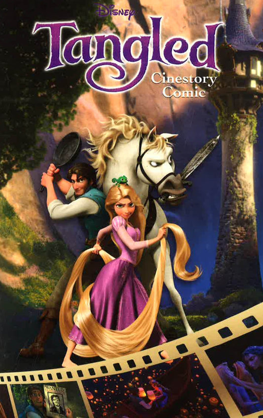 Tangled Cinestory Comic