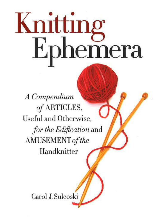 Knitting Ephemera