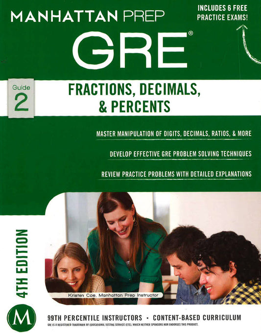 Fractions, Decimals, & Percents Gre Strategy Guide