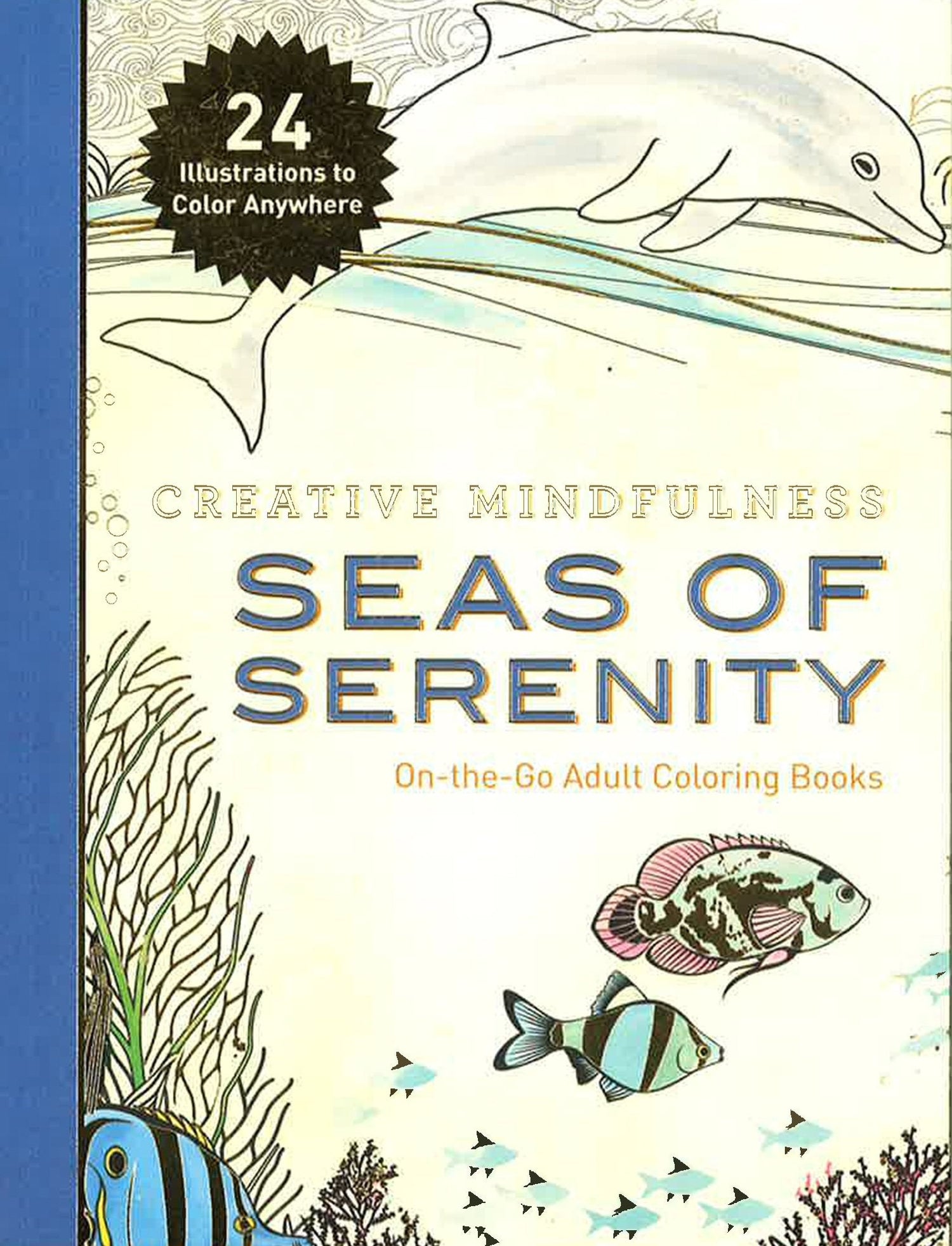 Adult Coloring Book - Serenity by the Sea