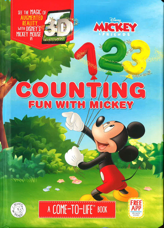 Counting Fun With Mickey: A Come-To-Life Book