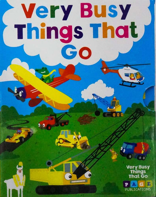 Very Busy Things That Go (3 Book Set)