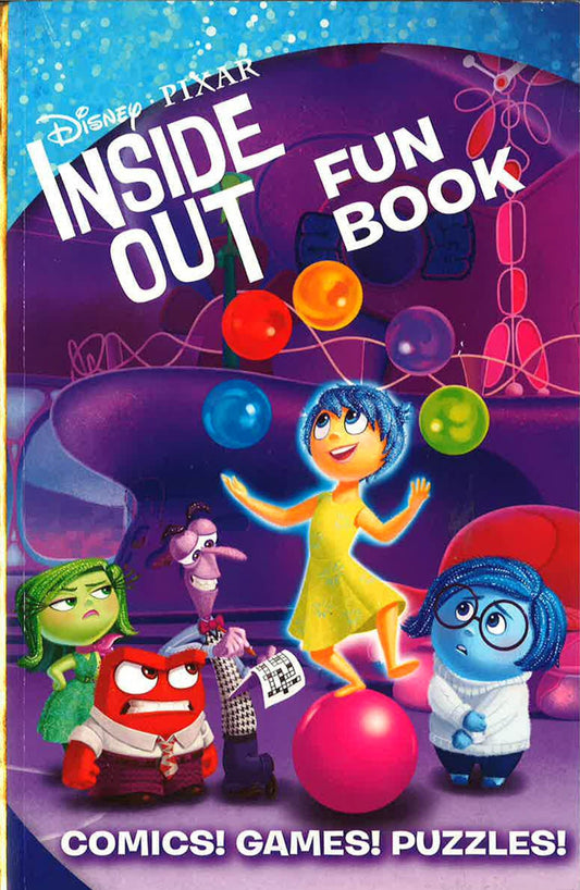 Disney Pixar Inside Out Fun Book
