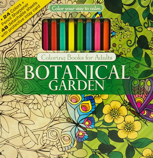 Botanical Garden: Color Your Way To Calm