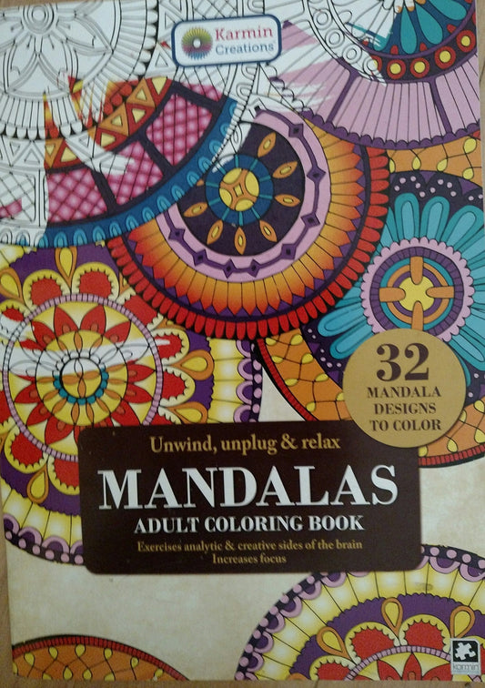 Mandalas Adult Coloring B
