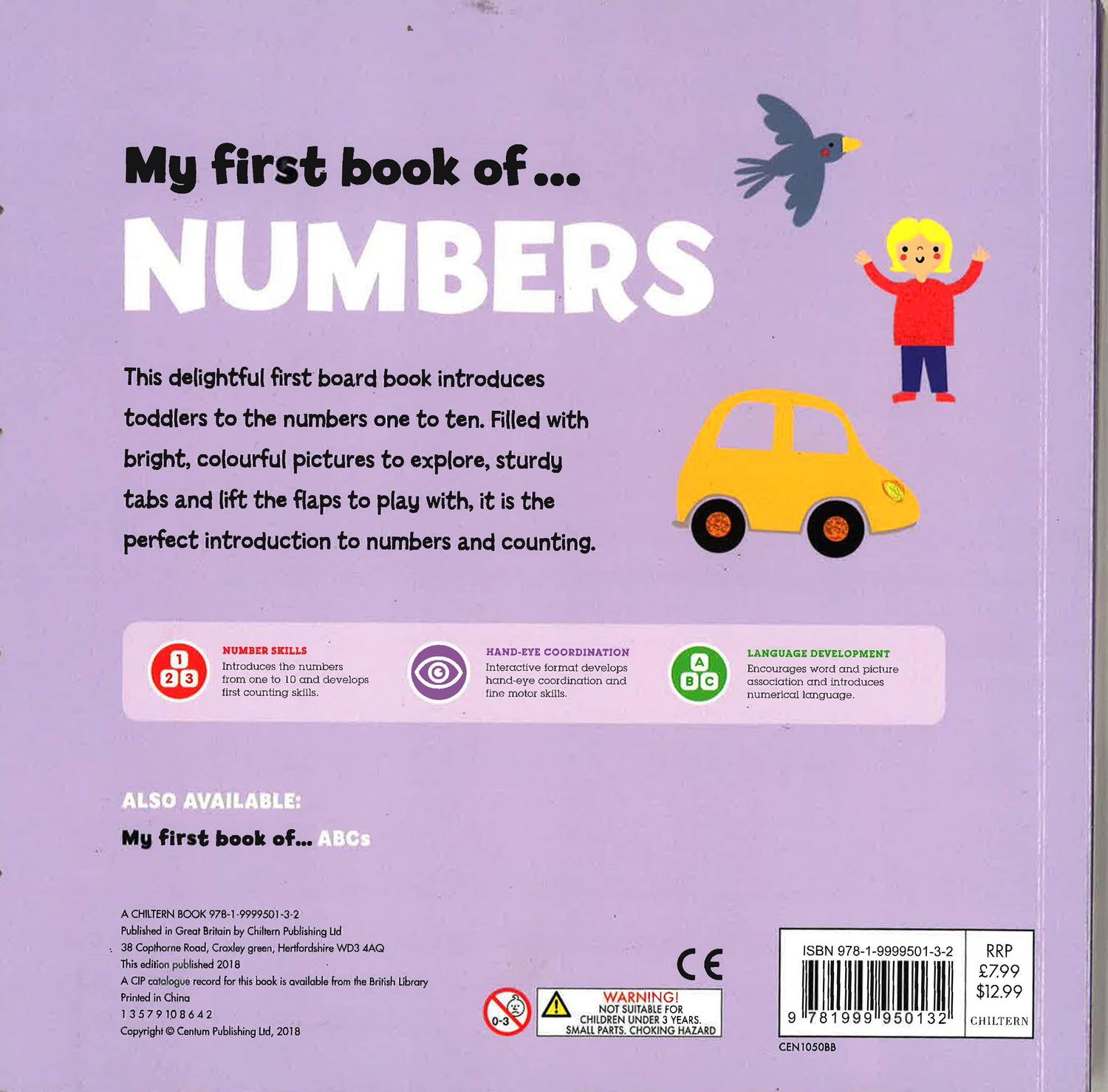 My First Book Of Numbers Lift-The-Flap Tab Book – BookXcess