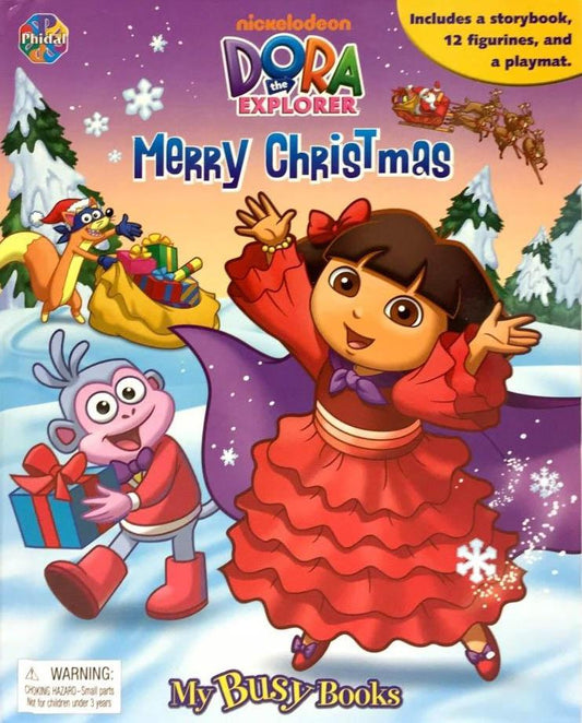 Dora The Explorer:Merry Christmas My Busy Book