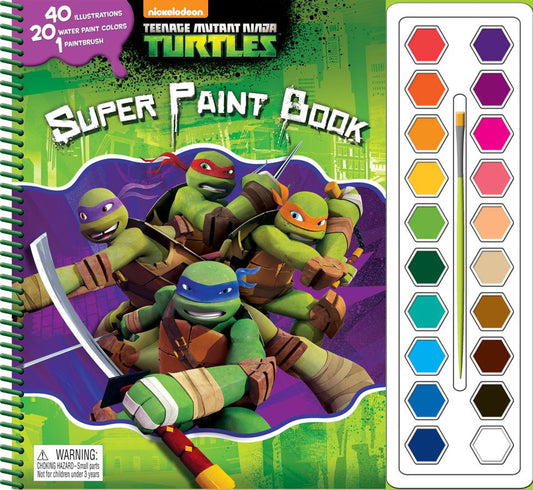 Nickelodeon Teenage Mutant Ninja Turtles: Super Paint Book