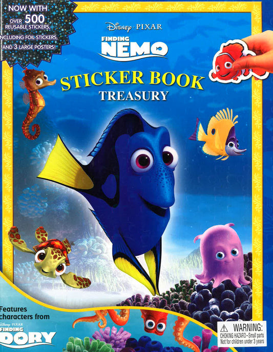 Disney Pixar Finding Nemo Sticker Book Treasury And Activity