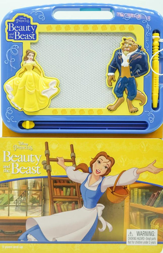 Disney: Beauty & The Beast (Storybook & Magnetic Drawing Kit)