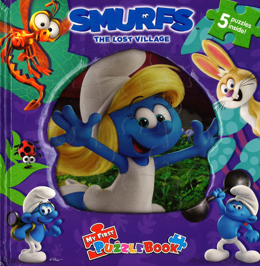 Smurfs The Lost Village My First Puzzle Book