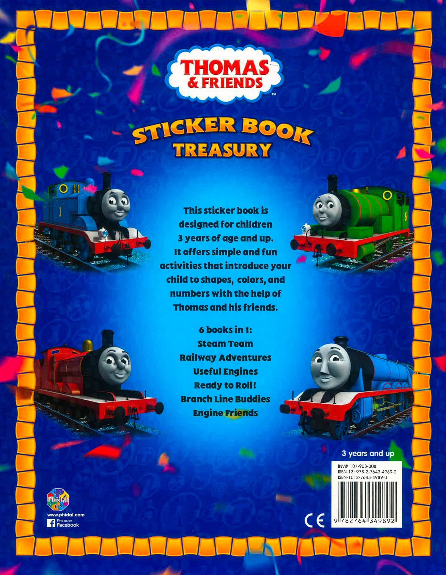 Thomas & Friends Sticker Book Treasury – BookXcess