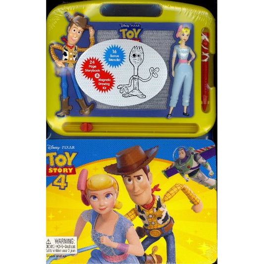 Disney Storybook & Magnetic Drawing - Toy Story 4