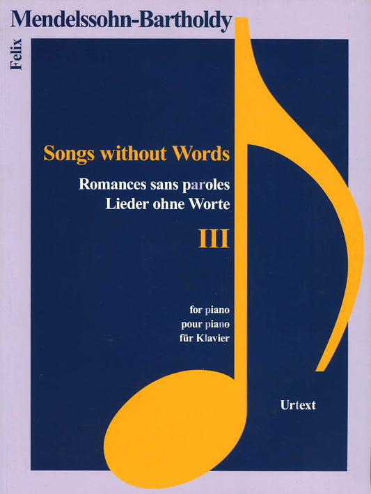 Lieder Ohne Worte Iii