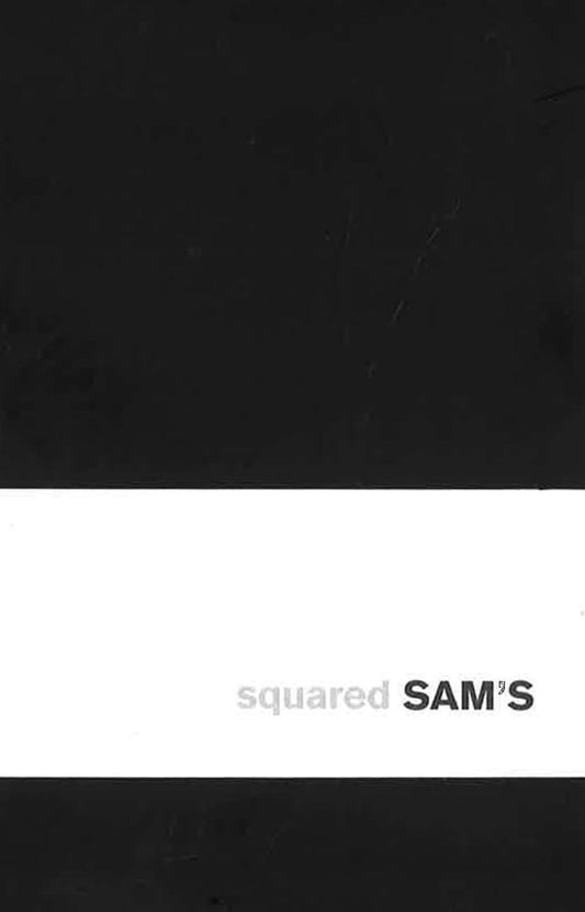 Sam's 10X15 Squared Black Notebook