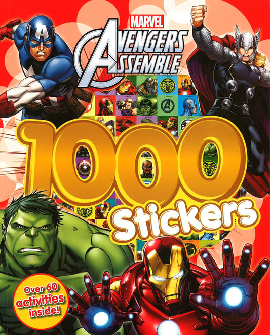 1000 Stickers Marvel/Tmnt Twin Pack