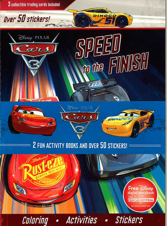 Disney/Pixar Cars: 2 Fun Activity Books And Over 50 Stickers!
