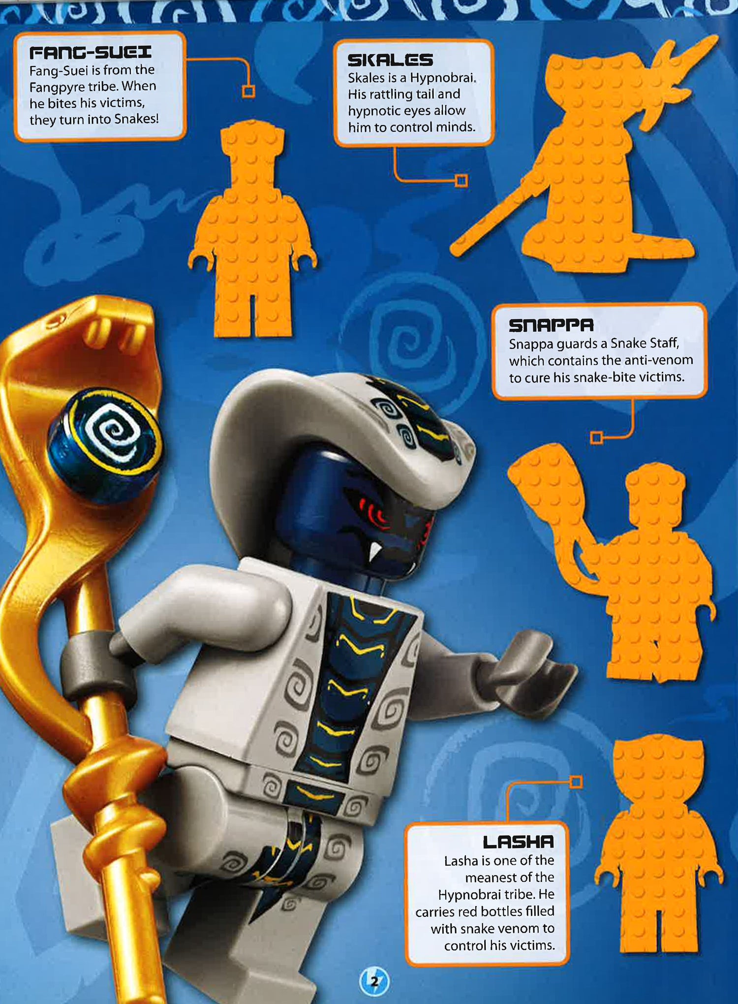 Skales Ninjago All Serpentine Ninjago Serpentine Lasha Ninjago