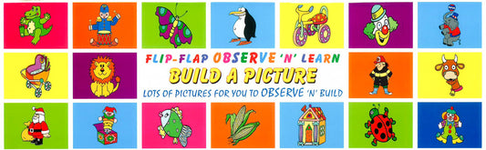 Flip-Flap Observe 'N' Learn - Build A Picture