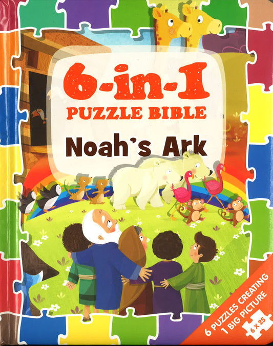 [Additional 30% Off From 27 Feb - 3 March 2024] 6-In-1 Puzzle Bible: Noah's Ark