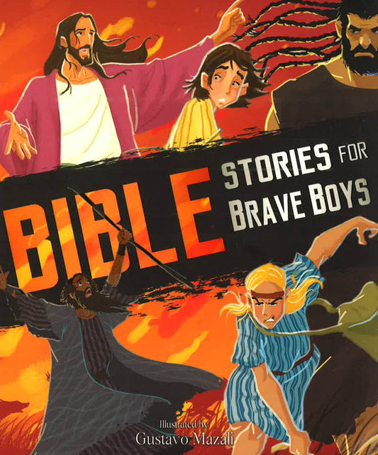 Bible Stories For Brave Boys, Softcover