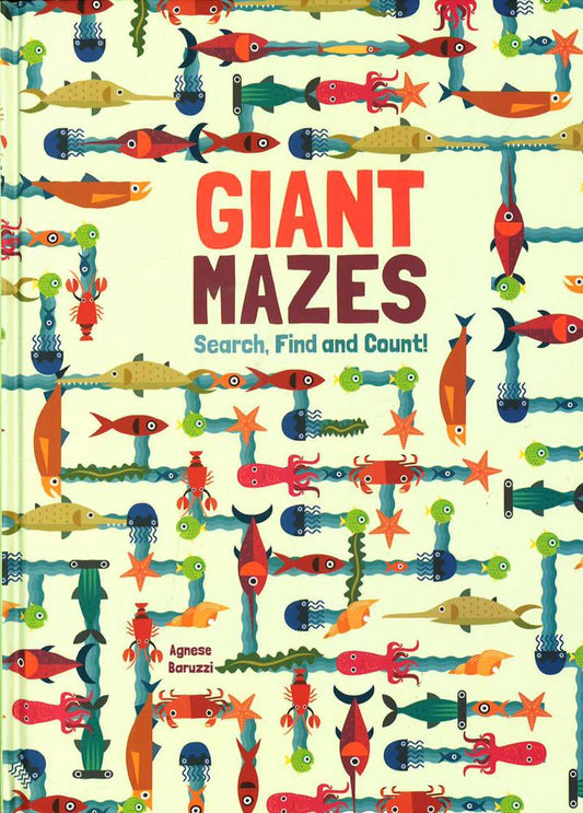 Giant Mazes - Search, Find And Count!