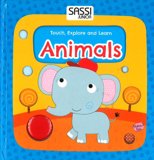 Sassi "Touch, Explore And Learn Animals" Book