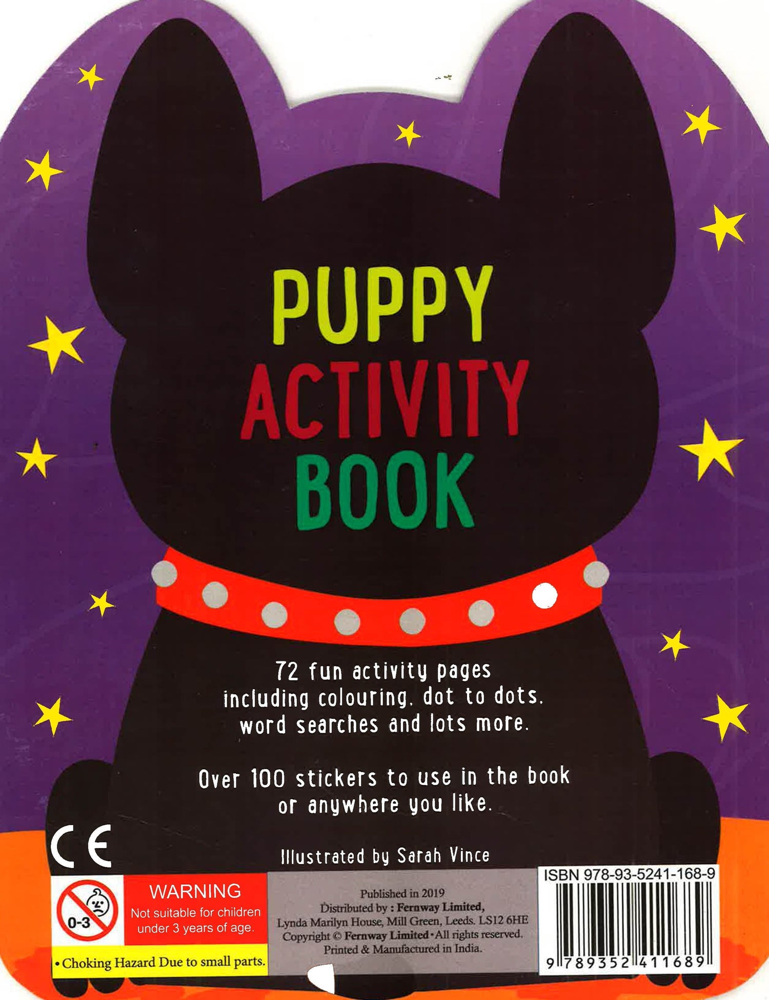 Puppy Activity Book BookXcess