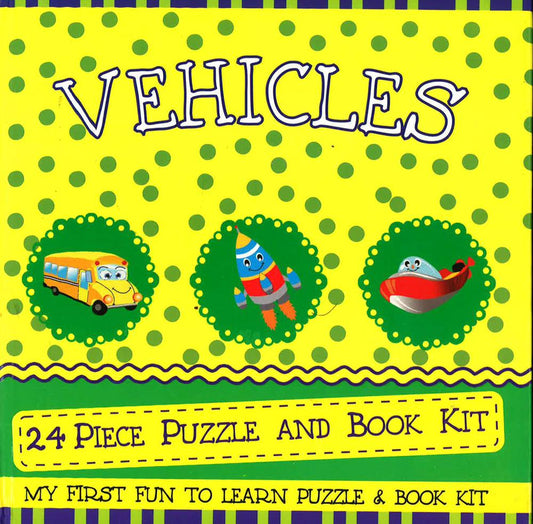 Vehicle (Puzzle And Book Kit)