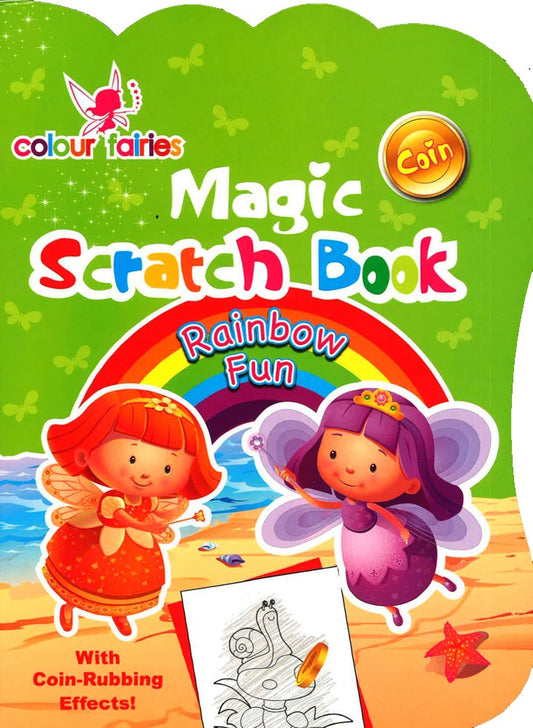 Colour Fairies Magic Scratch Book - Rainbow Fun