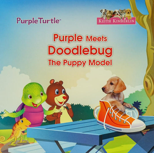 Purple Meets Doodlebug The Puppy