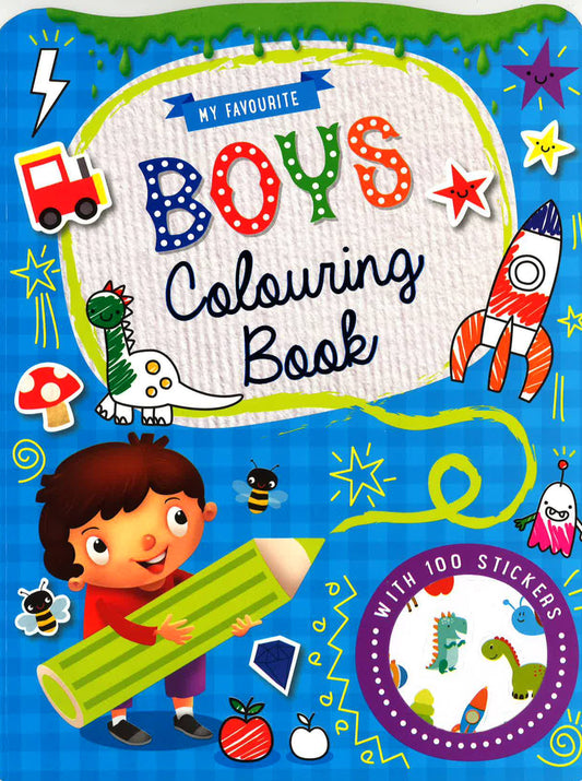My Favourite Boys Colouring Book