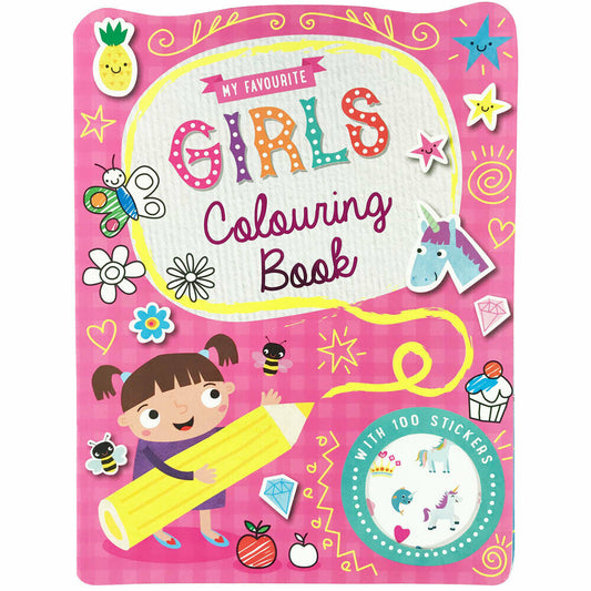 My Favourite Girls Colouring Book
