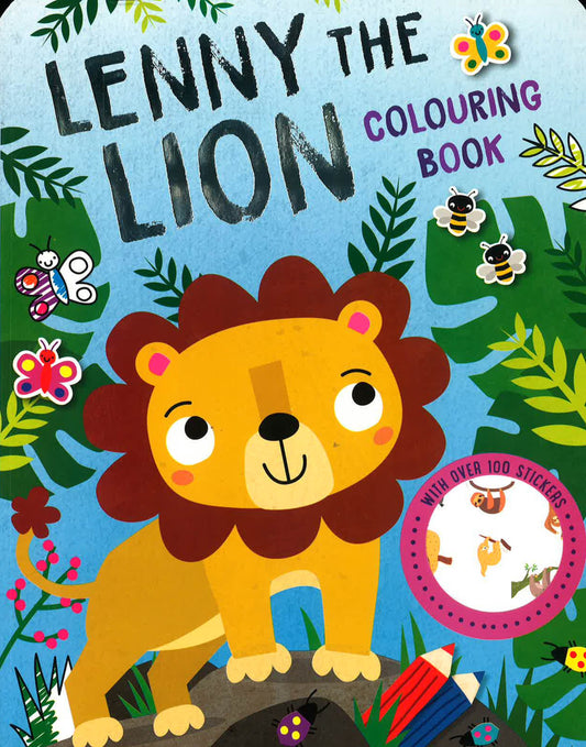 Lenny The Lion Colouring Book
