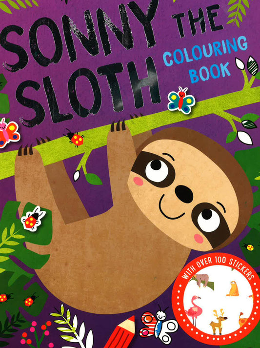 Sonny The Sloth Colouring Book