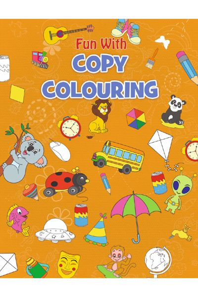Fun With Copy Colouring (Orange)*