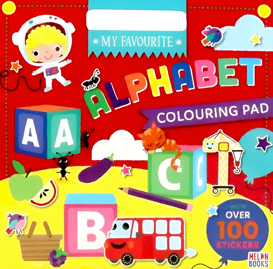 Alphabet Colouring Pad