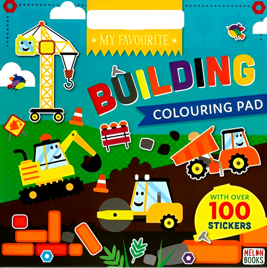 Building Colouring Pad