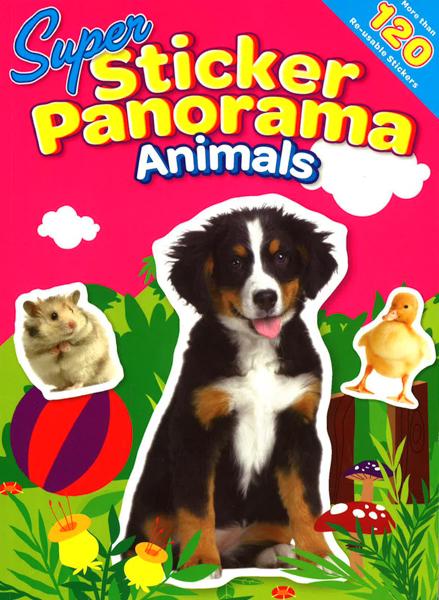 Super Sticker Panorama Animals