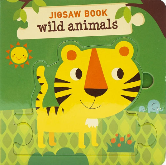 Jigsaw Book: Wild Animals
