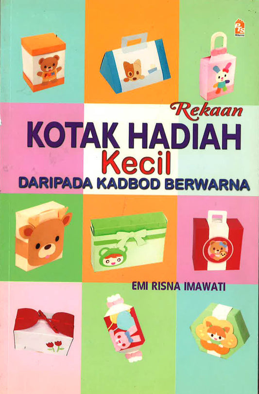 Rekaan Kotak Hadiah Kecil Daripada Kadbod Berwarna
