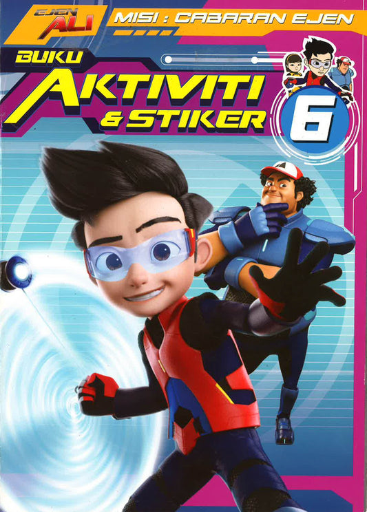 Ejen Ali Misi: Cabaran Ejen Buku Aktiviti & Stiker 6