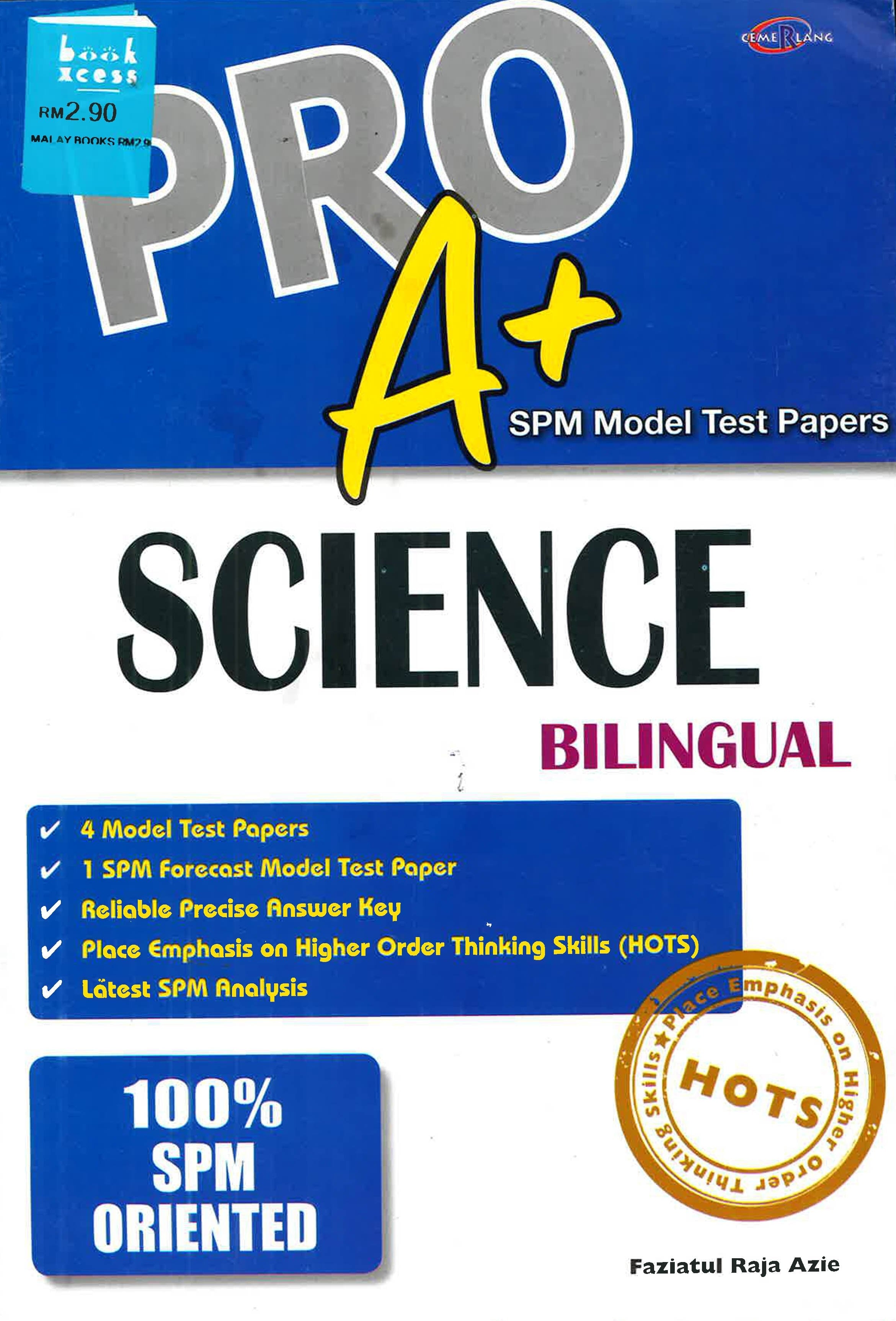 Pro A+ Spm Science – BookXcess