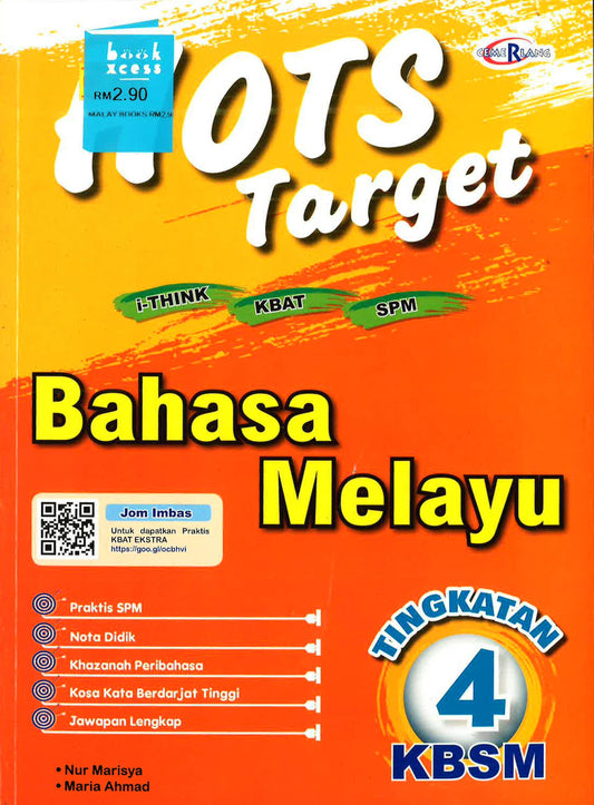 Hots Target Bahasa Melayu Tingkatan 4 KBSM